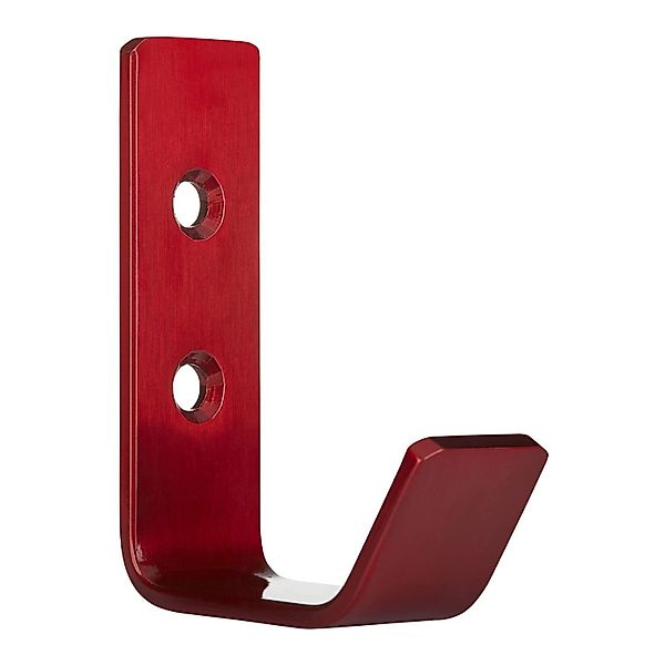 SOTECH Kleiderhaken LOXTEN 60 x 20 x 45 mm Echt Edelstahl Bordeauxrot günstig online kaufen