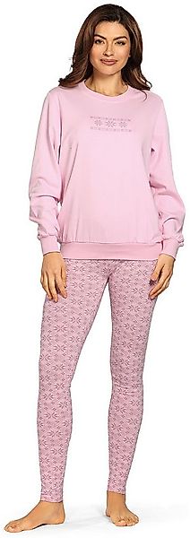 comtessa Schlafanzug Cosy Winter (Set, 2 tlg., 2-teilig) Damen Pyjama lang günstig online kaufen