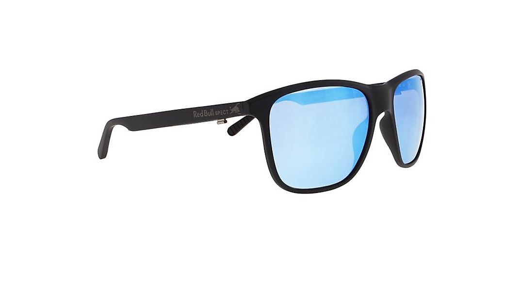 Red Bull SPECT REACH - Sonnenbrille - schwarz matt | blau verspiegelt (REAC günstig online kaufen