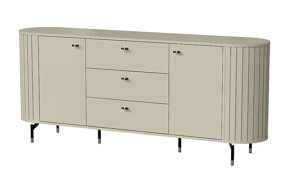 Sideboard  Zante ¦ beige ¦ Maße (cm): B: 190 H: 81 Kommoden & Sideboards > günstig online kaufen