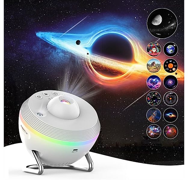Fanttik LED-Sternenhimmel Sternenhimmel Projektor 13 in 1 Planetarium Galax günstig online kaufen