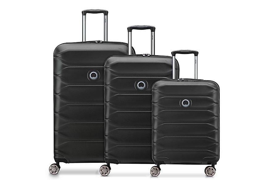 Delsey Paris Trolleyset Meteor, 4 Rollen, (3-teilig, 3 tlg), Polycarbonat günstig online kaufen