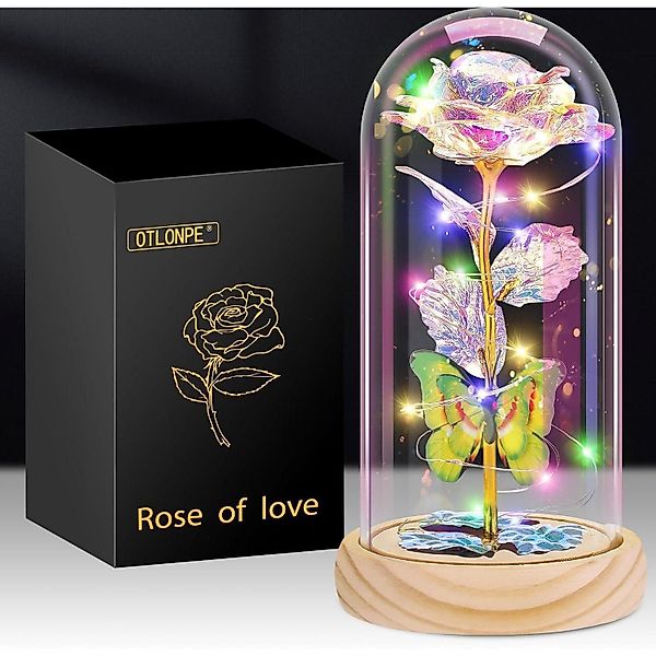 LuxusKollektion Badaccessoire-Set Ewige Rose Geschenk Frauen günstig online kaufen