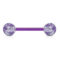 viva-adorno Brustwarzenpiercing Zungenpiercing Barbell Piercing Stab günstig online kaufen