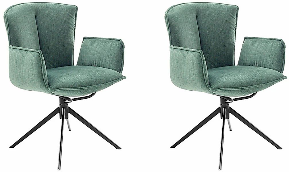 MCA furniture 4-Fußstuhl "NALON Esszimmerstuhl (2er Set) - Stuhl" (Set) 2 S günstig online kaufen