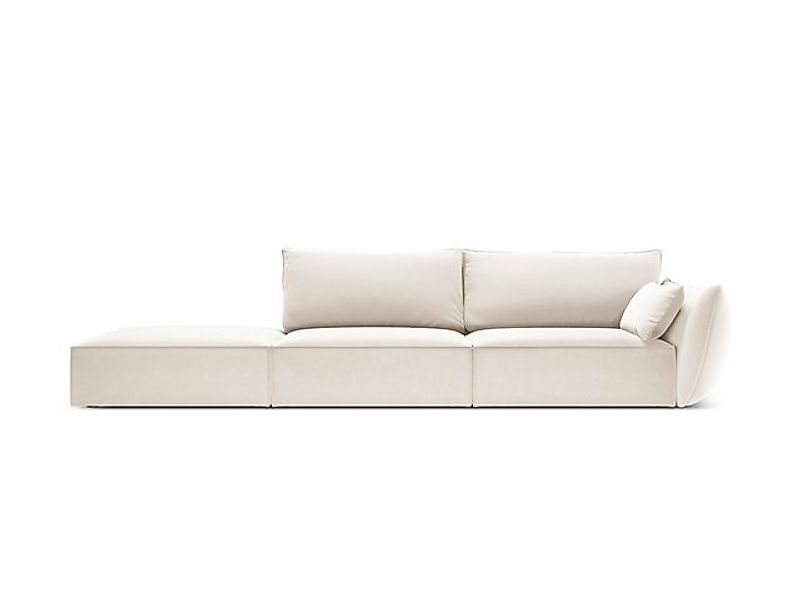 Micadoni Sofa Kaelle, 4-Sitzer eine Seite offen günstig online kaufen