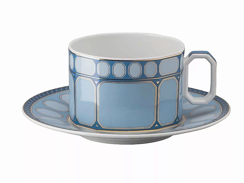 SwarosvkiXRosenthal Azure Signum Azure Teetasse 2tlg (blau) günstig online kaufen