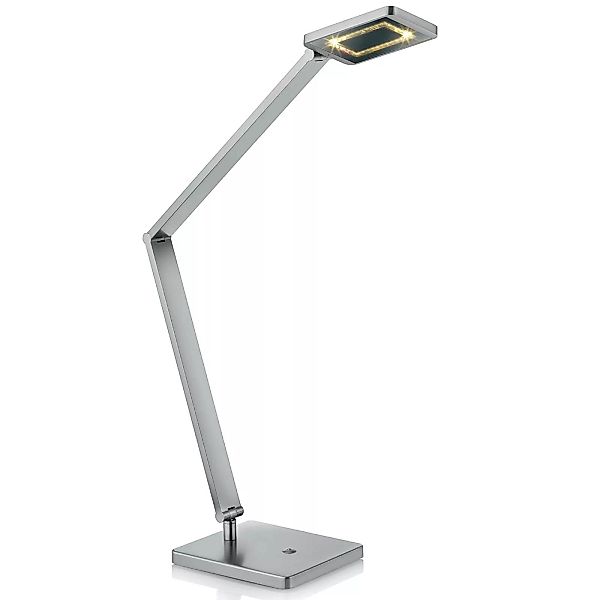 LED-Tischleuchte Space mit Touchdimmer nickel matt günstig online kaufen