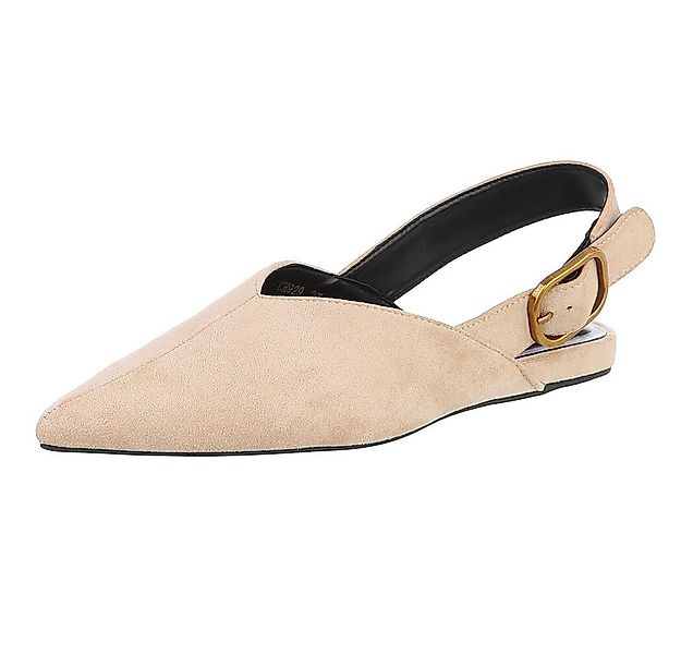 Ital-Design Elegante Slingbacks mit geschlossener Zehenpartie und Schnalle günstig online kaufen