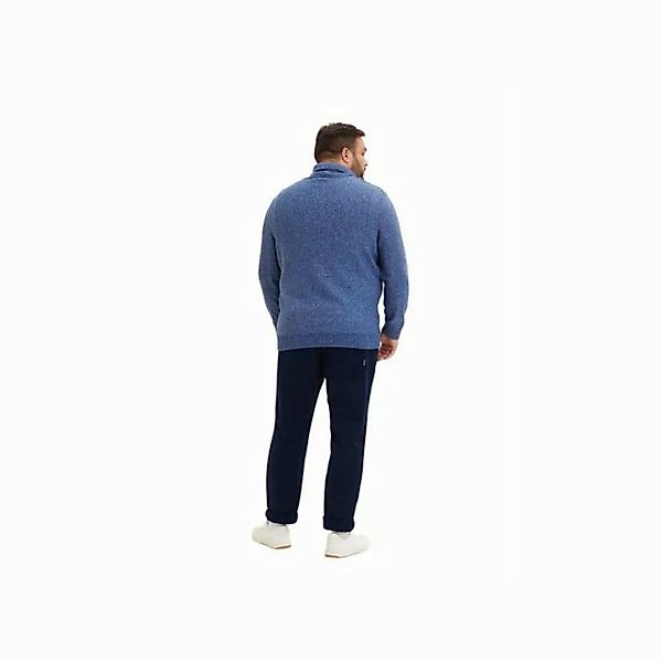 TOM TAILOR Rundhalspullover blau regular fit (1-tlg) günstig online kaufen