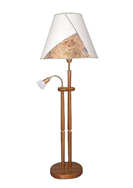LED Stehlampe, LED wechselbar, Warmweiß, Mit günstig online kaufen