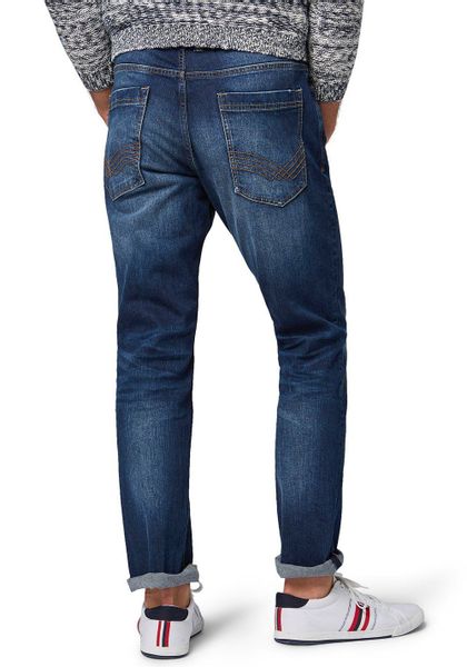 TOM TAILOR 5-Pocket-Jeans "Josh" in Used-Waschung günstig online kaufen