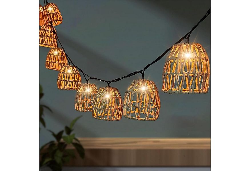 PRIISF LED-Lichterkette LED Lichterkette Weihnachten Beleuchtung Warmweiß G günstig online kaufen