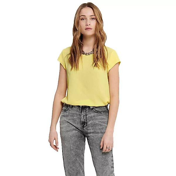 Only Vic Solid Kurzärmeliges T-shirt 36 Pineapple Slice günstig online kaufen