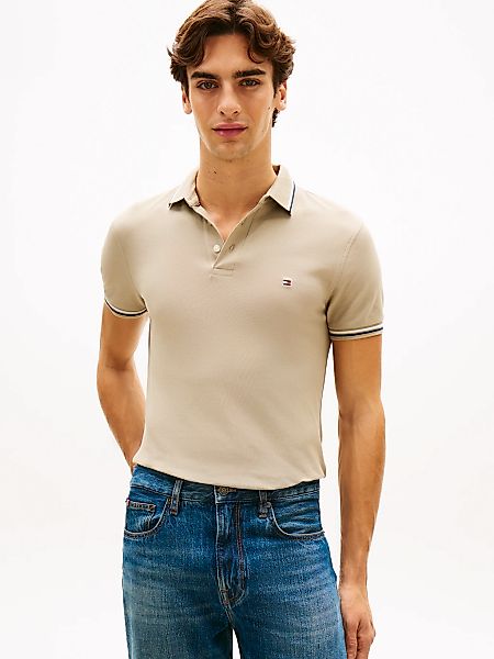 Tommy Hilfiger Poloshirt "TOMMY TIPPED SLIM POLO" günstig online kaufen
