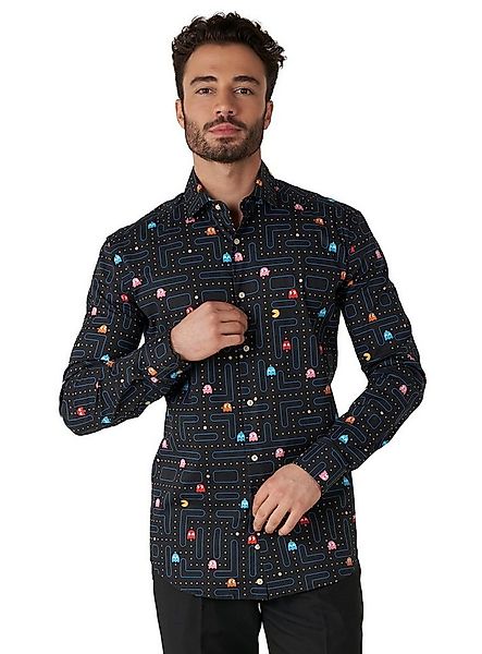Opposuits Kostüm Pac-Man Hemd, Stylisches Videospiel Hemd für coole 80er Ja günstig online kaufen