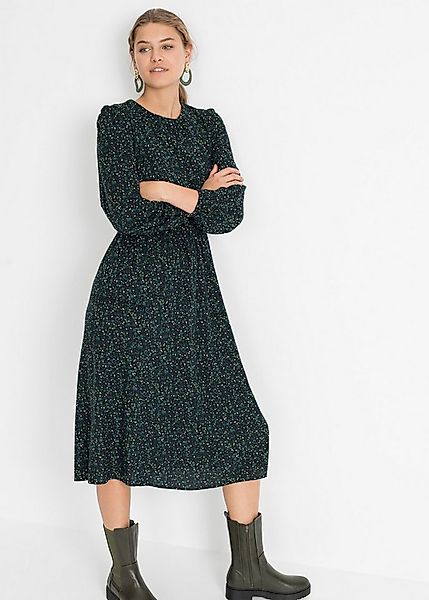 bonprix Midikleid für die Herbstsaison, aus Viskose, Oversize-Passform günstig online kaufen
