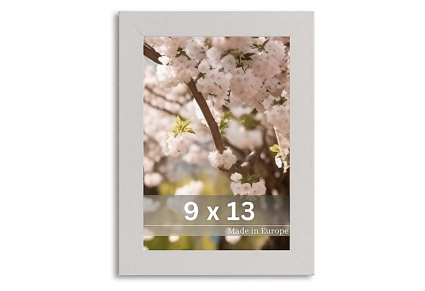 Victor (Zenith) Bilderrahmen Klee, Bilderrahmen Grau 9x13 cm, Bilderrahmen günstig online kaufen