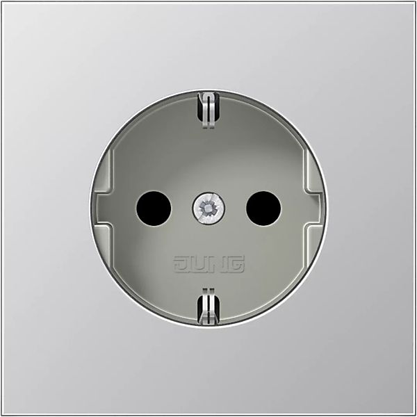 Jung SCHUKO-Steckdose aluminium AL1520 günstig online kaufen