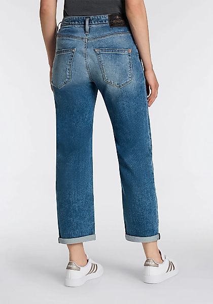 Herrlicher Boyfriend-Jeans "Shyra Tap Denim" mit halbverdeckter Knopfleiste günstig online kaufen