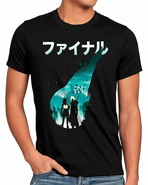 style3 Print-Shirt Herren T-Shirt Buster Sword Team final fantasy 7 rebirth günstig online kaufen