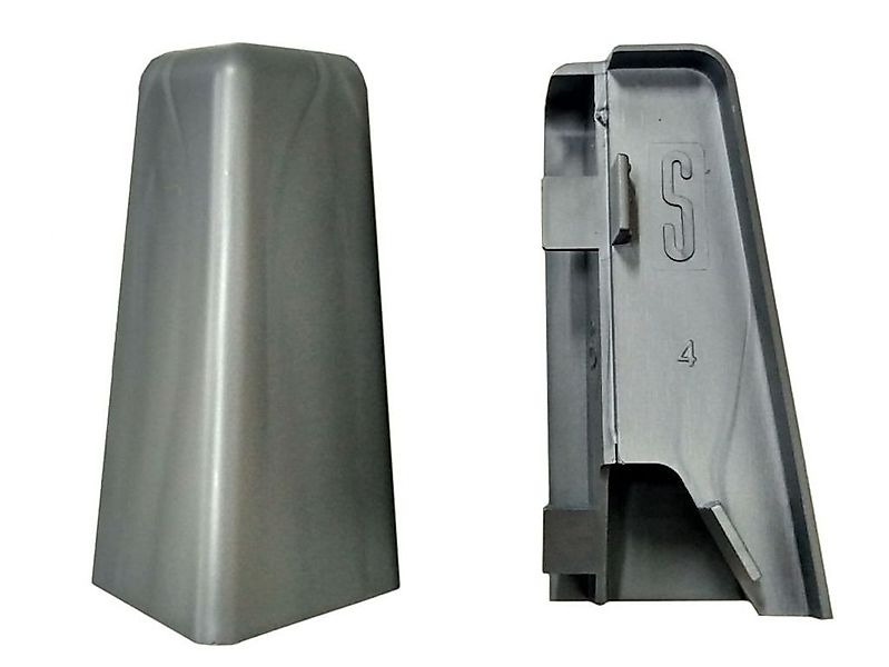 Equipped Eckprofil Equipped 1222 Außenecke Silbergrau 58mm günstig online kaufen