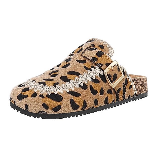 Ital-Design Damen Mules Freizeit Pantolette (88930327) günstig online kaufen
