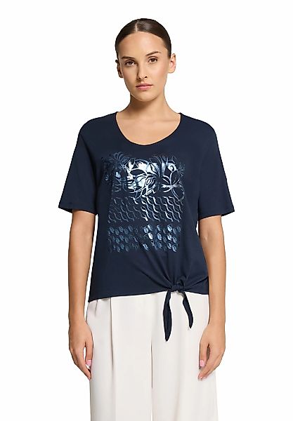 Betty Barclay Kurzarmshirt "Betty Barclay Damen Basic Shirt mit Schleifenkn günstig online kaufen