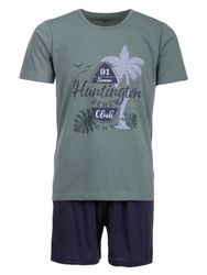 Henry Terre Schlafanzug Pyjama Set Shorty günstig online kaufen