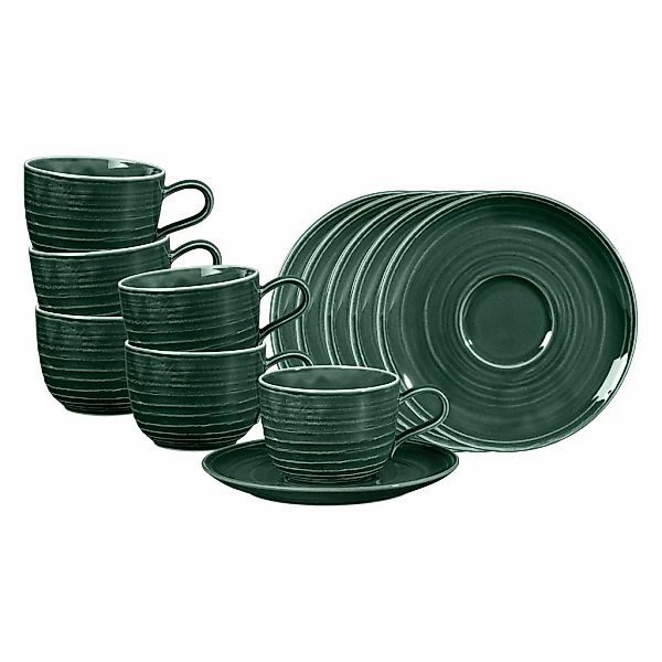 Seltmann Weiden Tasse "Kaffeetassen mit Untertassen Terra 260 ml 6er Set" günstig online kaufen