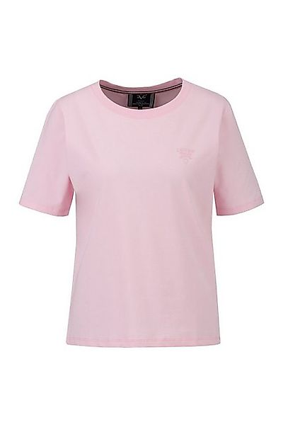 19V69 ITALIA T-Shirt BELLA Basic mit Rundhalsausschnit und Logo günstig online kaufen