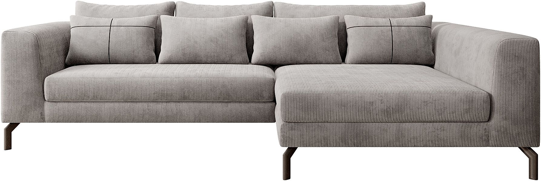 INOSIGN Ecksofa Cross, mit softem Sitz, günstig online kaufen