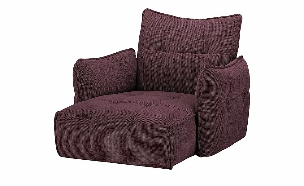 Longchair  Jeaneva ¦ rot ¦ Maße (cm): B: 136 H: 101 T: 157.0 Polstermöbel > günstig online kaufen