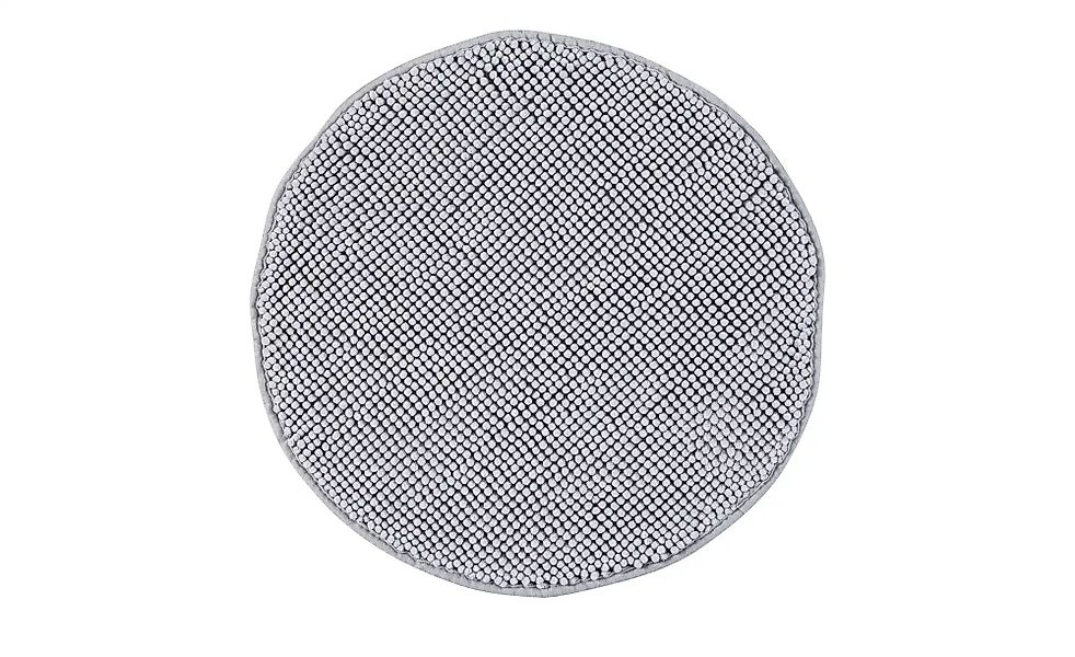 levelone Badematte  Happy ¦ grau ¦ Synthetik Ø: 55 Badtextilien > Badematte günstig online kaufen