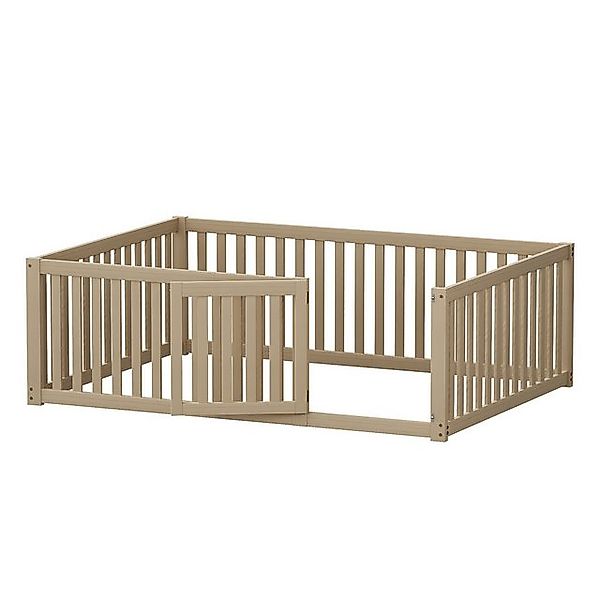 Gotagee Kinderbett Einzelbett Modulbett Flachbett Zaunbett Modernes Design günstig online kaufen