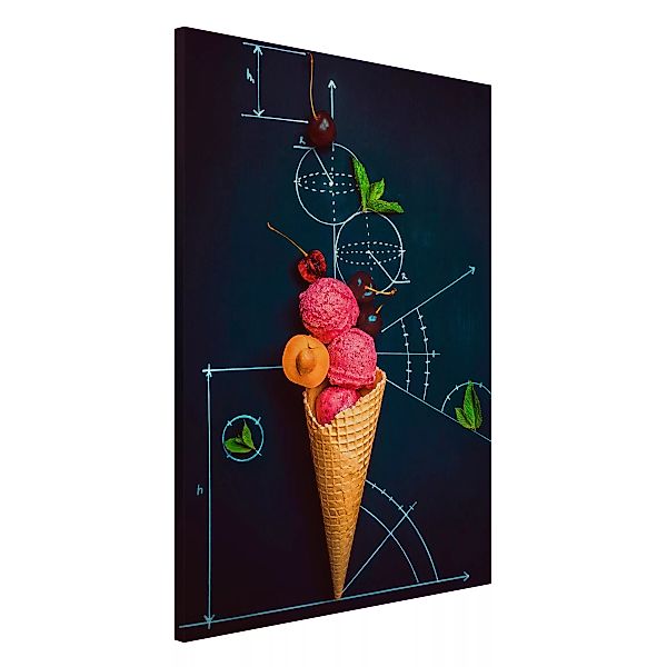 Magnettafel Küche - Hochformat 2:3 Geometrie im Sommer günstig online kaufen