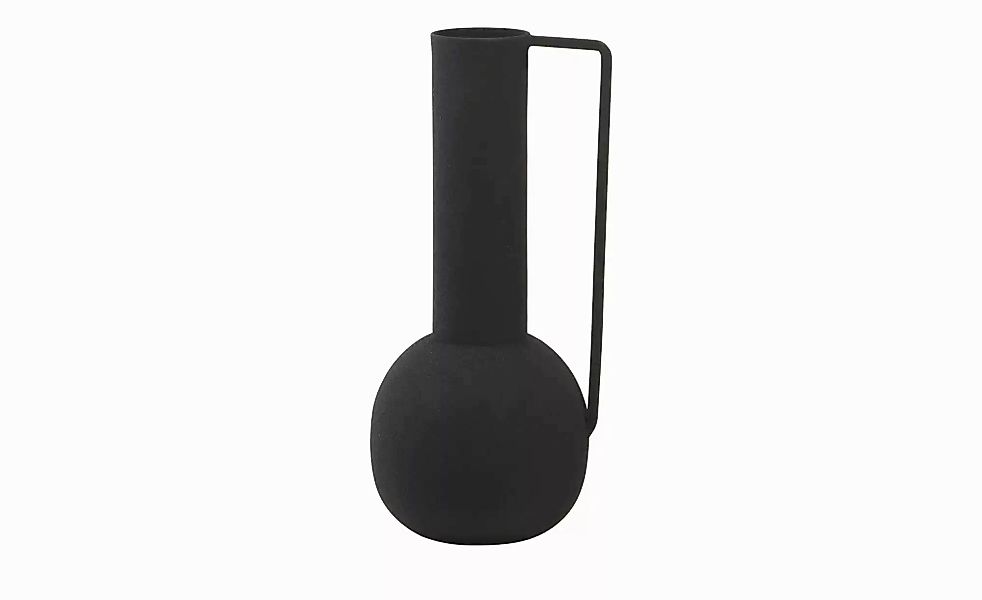 Vase ¦ schwarz ¦ Eisen ¦ Maße (cm): H: 25  Ø: 11 Accessoires > Vasen - Höff günstig online kaufen