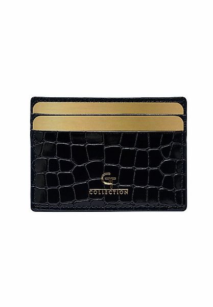 GT Collection Kartenetui GT Crocodile Print, Handgefertigt aus echtem Leder günstig online kaufen