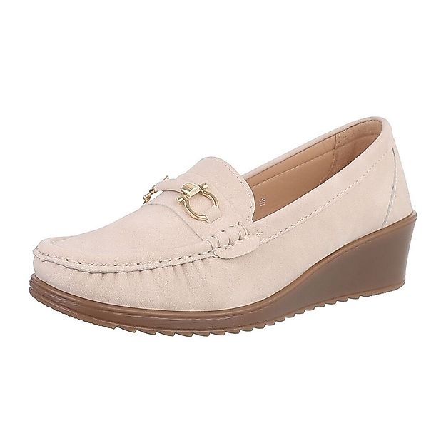 Ital-Design Bequeme Mokassins für jeden Anlass - Hoher Komfort Slipper (890 günstig online kaufen