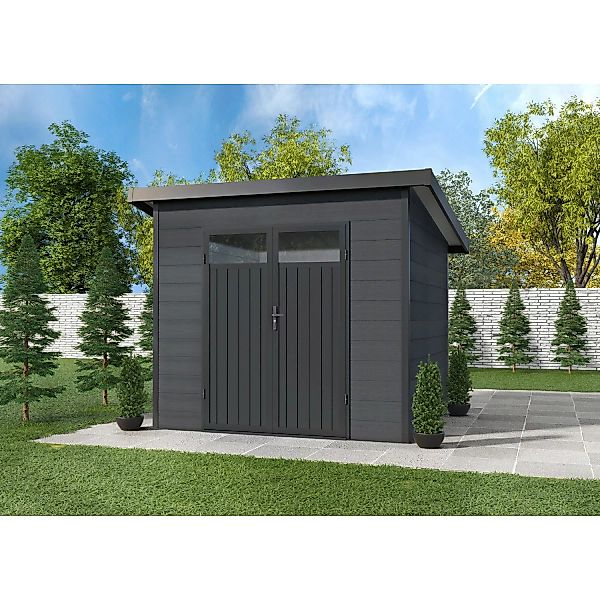 WPC-Modern Gartenhaus B 240 cm x 200 cm günstig online kaufen