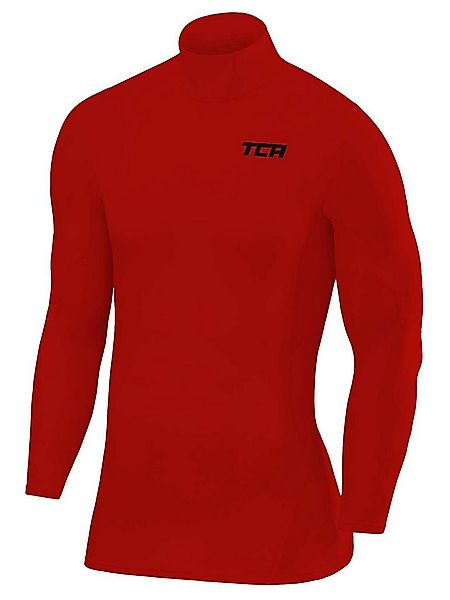 TCA Trainingsshirt TCA Herren SuperThermal Baselayer Langarmshirt XL Rot (1 günstig online kaufen