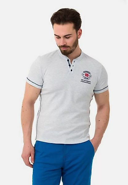 Cipo & Baxx T-Shirt mit stylischem Kragen günstig online kaufen
