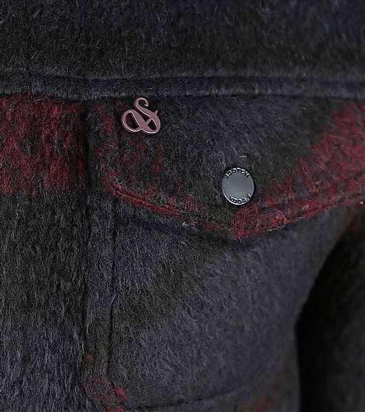 Scotch & Soda Truckerjacke mit Karomuster - Größe XL günstig online kaufen