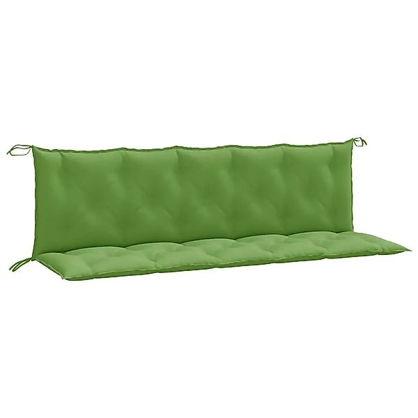 vidaXL Gartenbank-Auflagen 2 Stk Melange Grün 180x50x7 cm Stoff 4002624 günstig online kaufen