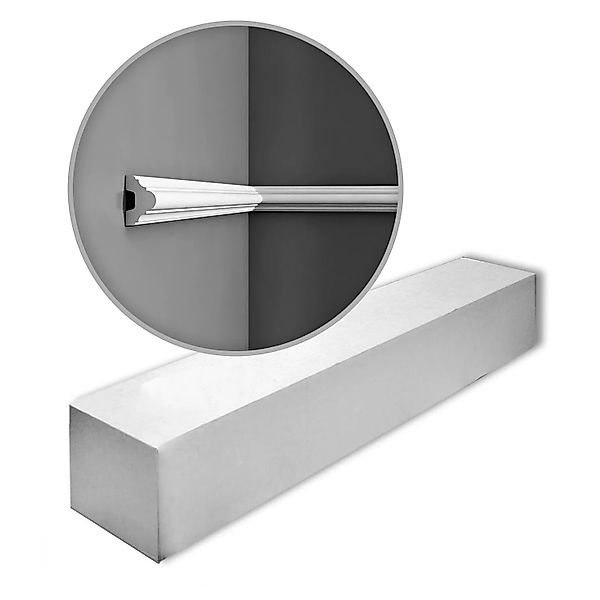 ORAC DECOR P4020 LUXXUS Zierleisten 1 Karton Set 20 Wandleisten 40 m Weiß günstig online kaufen