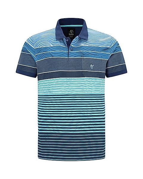 Hajo Poloshirt Pikee-Poloshirt bedruckt in stay fresh-Qualität günstig online kaufen