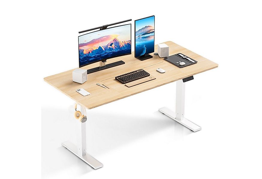 HOMAVO Schreibtisch Elektrisch Höhenverstellbar elektrischer Memory-Funktio günstig online kaufen