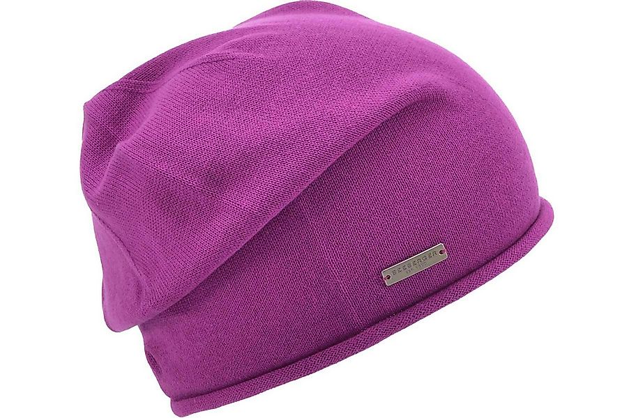 Seeberger Beanie 100% Baumwoll Headsock mit Rollkante 53605-0 günstig online kaufen