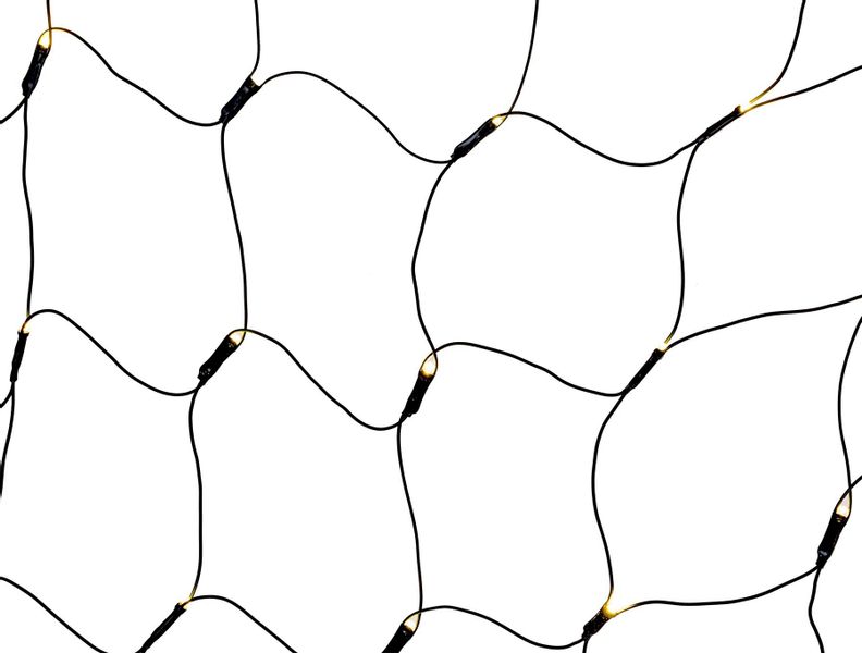 ECD Germany LED-Lichternetz Lichtervorhang Lichterkette Weihnachtsbeleuchtu günstig online kaufen