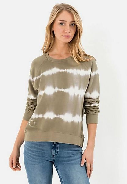 camel active Sweatshirt mit Tie-Dye Effekt günstig online kaufen